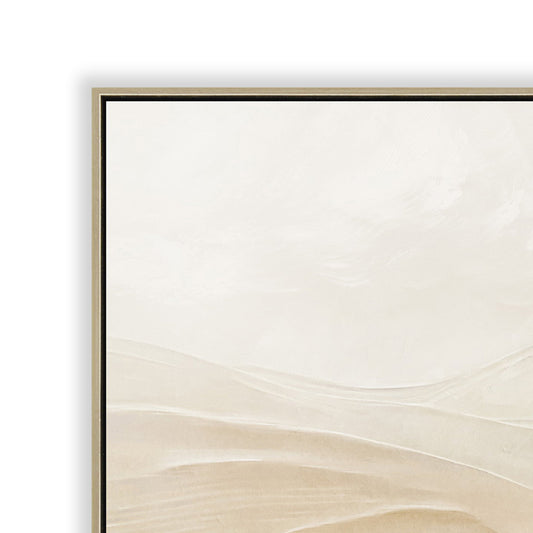 120 X 80CM Framed Canvas | Natural | Myka Home