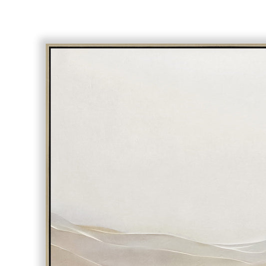 100 X 100CM Framed Canvas | Natural | Myka Home