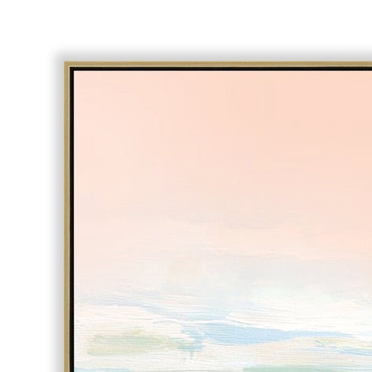 100 X 100CM Framed Canvas | Light Natural | Myka Home