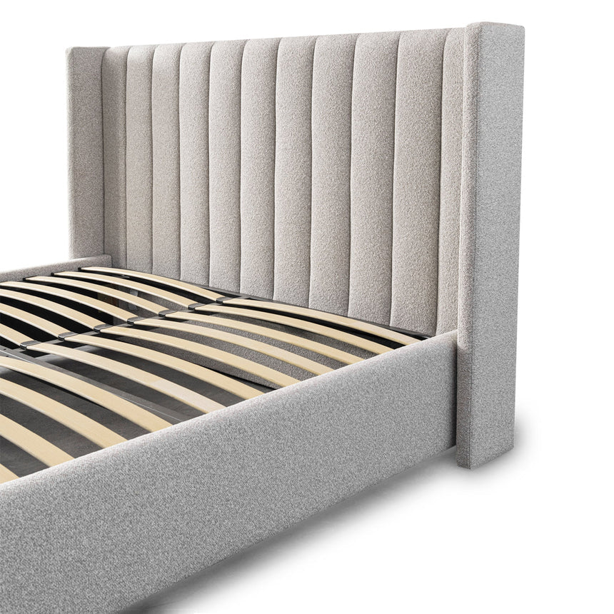 Clay King Bed Frame | Wide Base | Myka Home - View 9