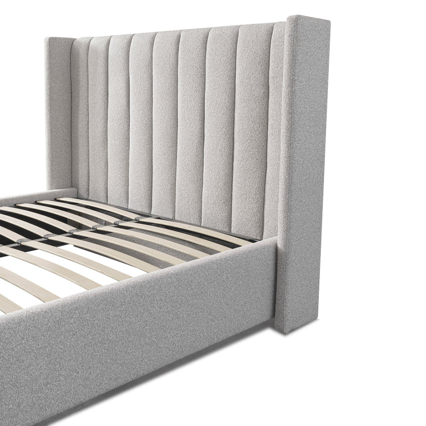 Clay Queen Bed Frame | Wide Base | Myka Home - View 8