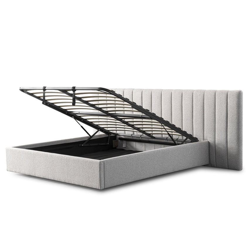 Clay King Bed Frame | Storage Base | Myka Home - View 10