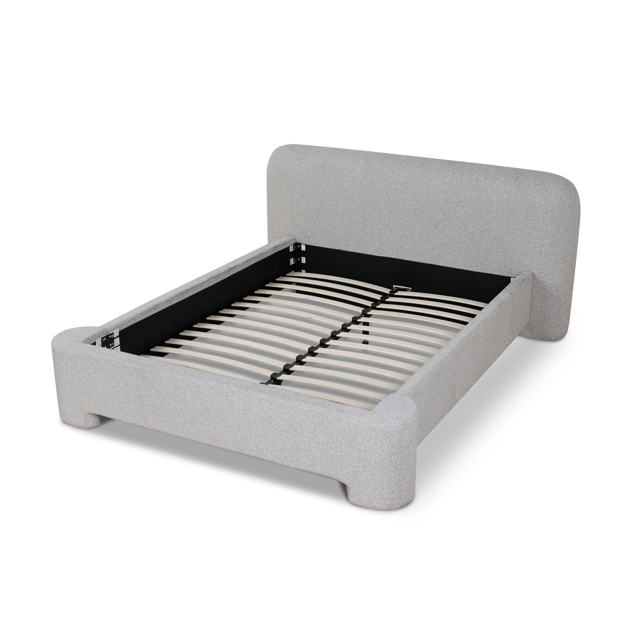 Queen Bed Frame | Clay Grey | Myka Home