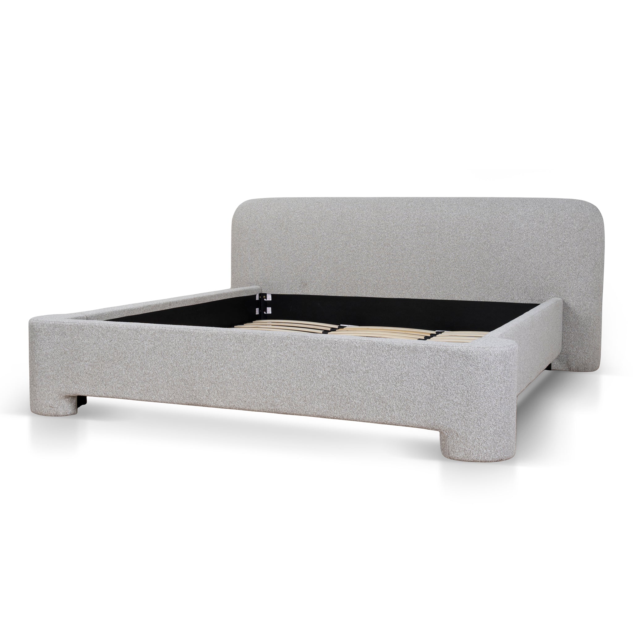 King Bed Frame | Clay Grey | Myka Home