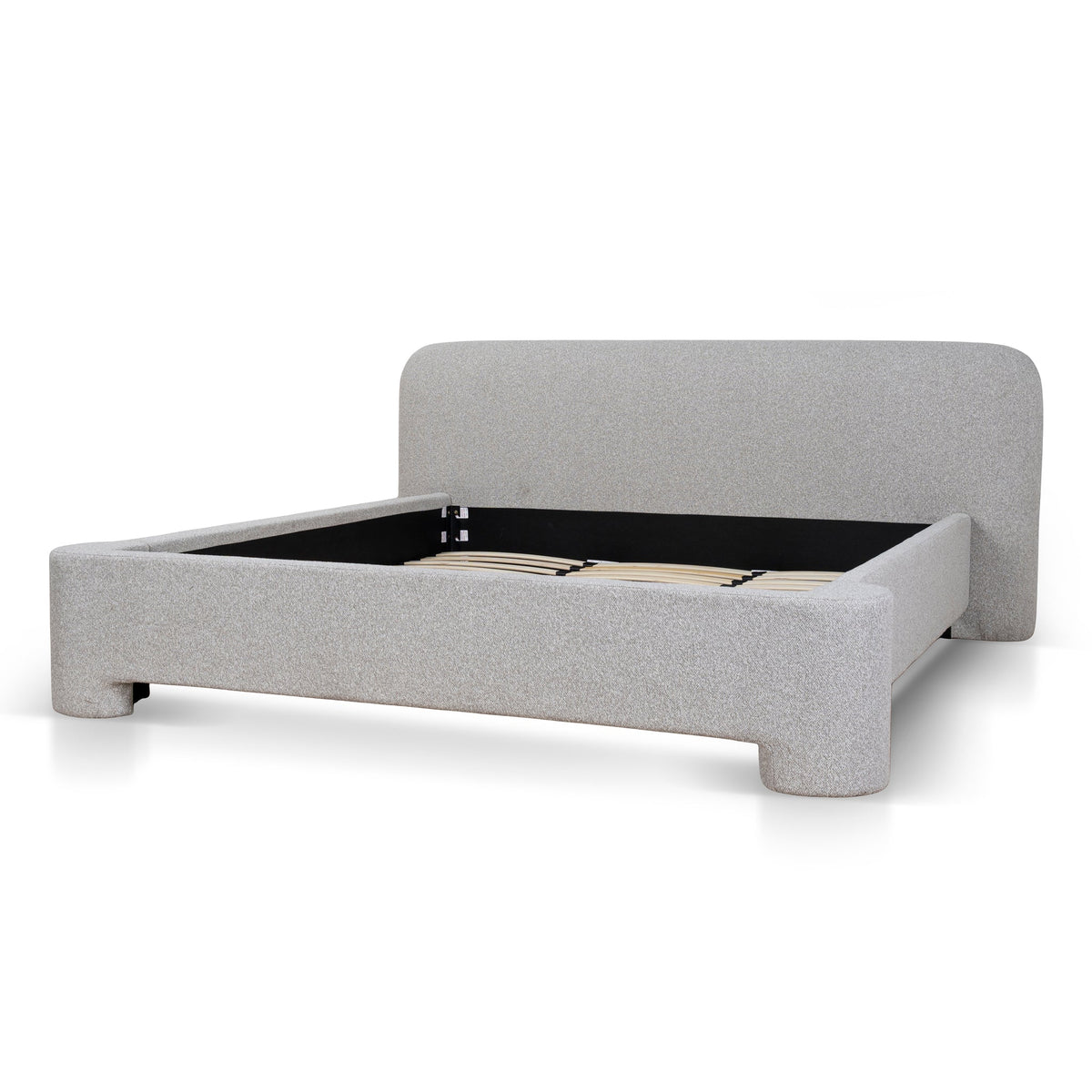 King Bed Frame | Clay Grey | Myka Home