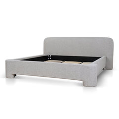 King Bed Frame | Clay Grey | Myka Home