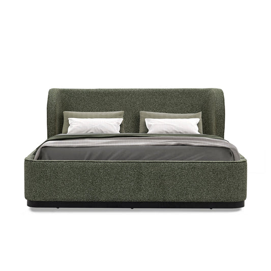 Queen Bed Frame | Hunter Green | Myka Home