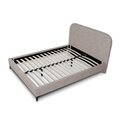 Queen Bed Frame | Stonish Beige | Myka Home