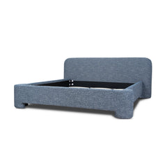 King Bed Frame | Prussian Blue | Myka Home