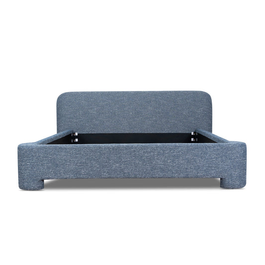 King Bed Frame | Prussian Blue | Myka Home