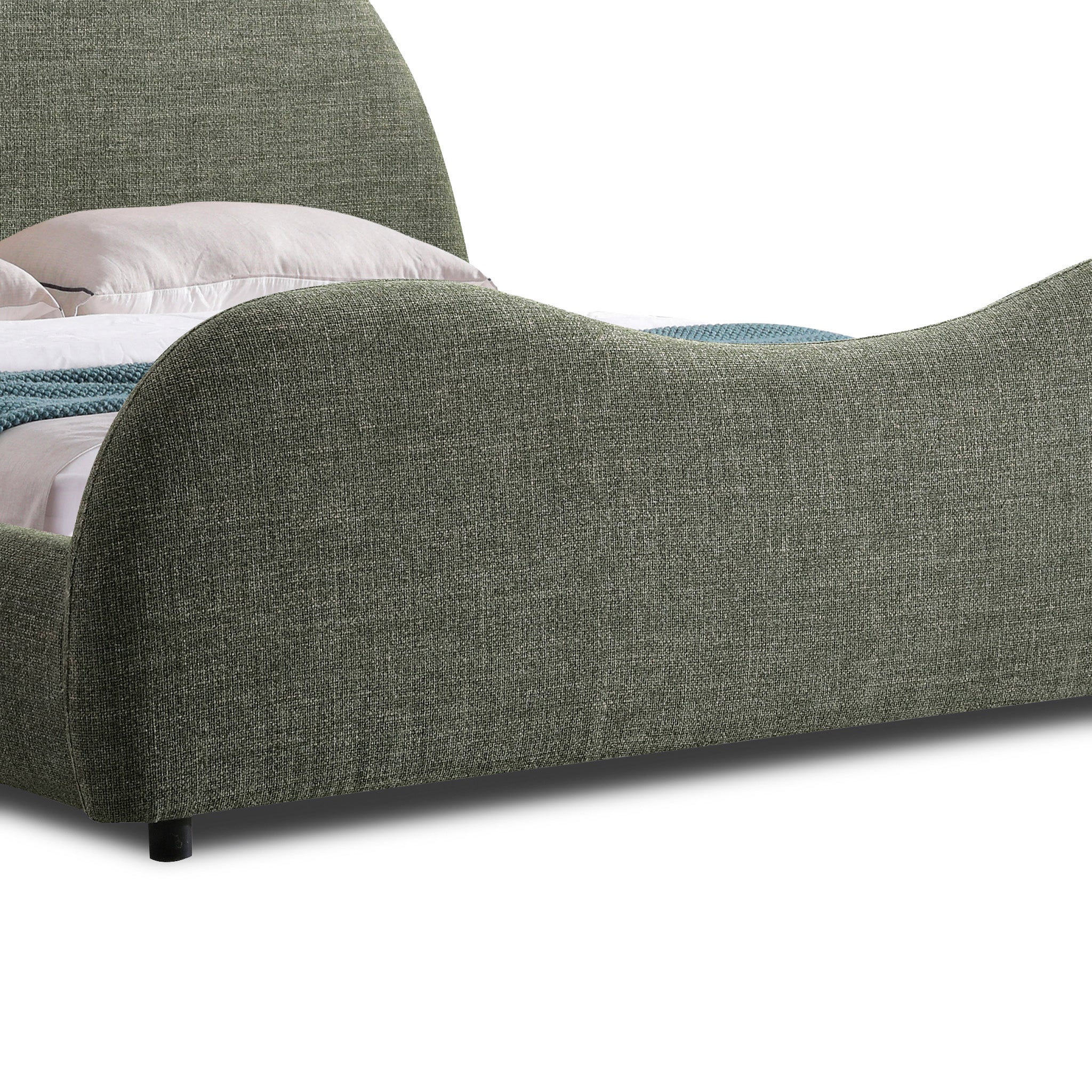 King Bed | Kaitoke Green | Myka Home