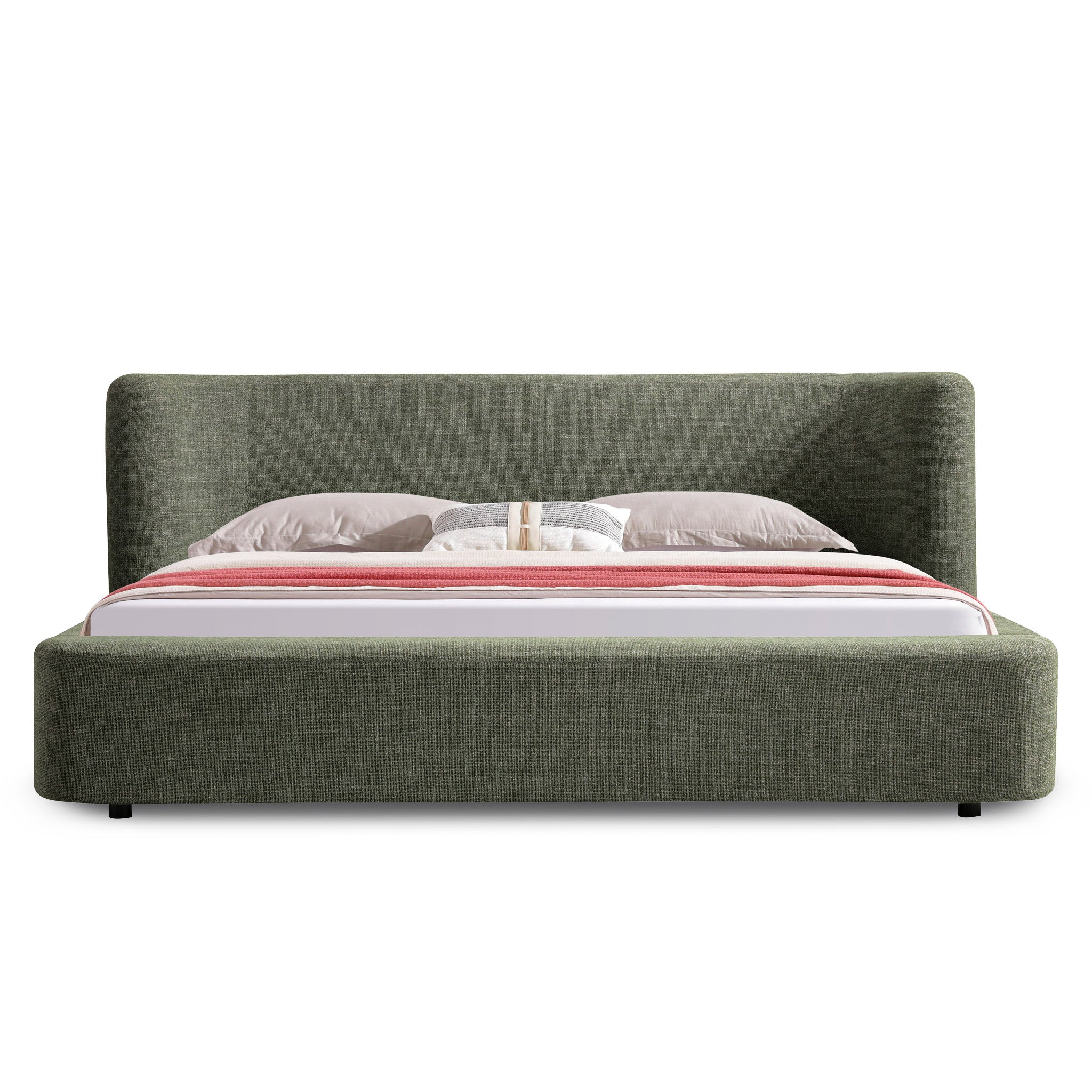 King Bed | Kaitoke Green | Myka Home