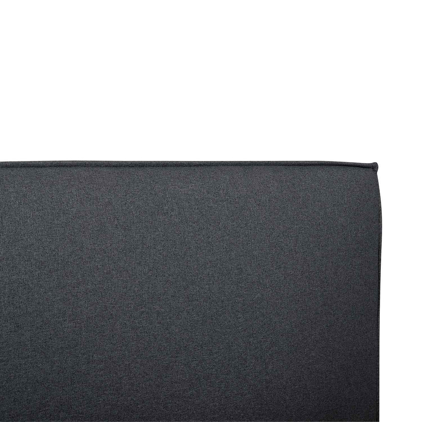 Oslo Queen Bed Frame | Fossil Grey Fabric | Myka Home - View 6