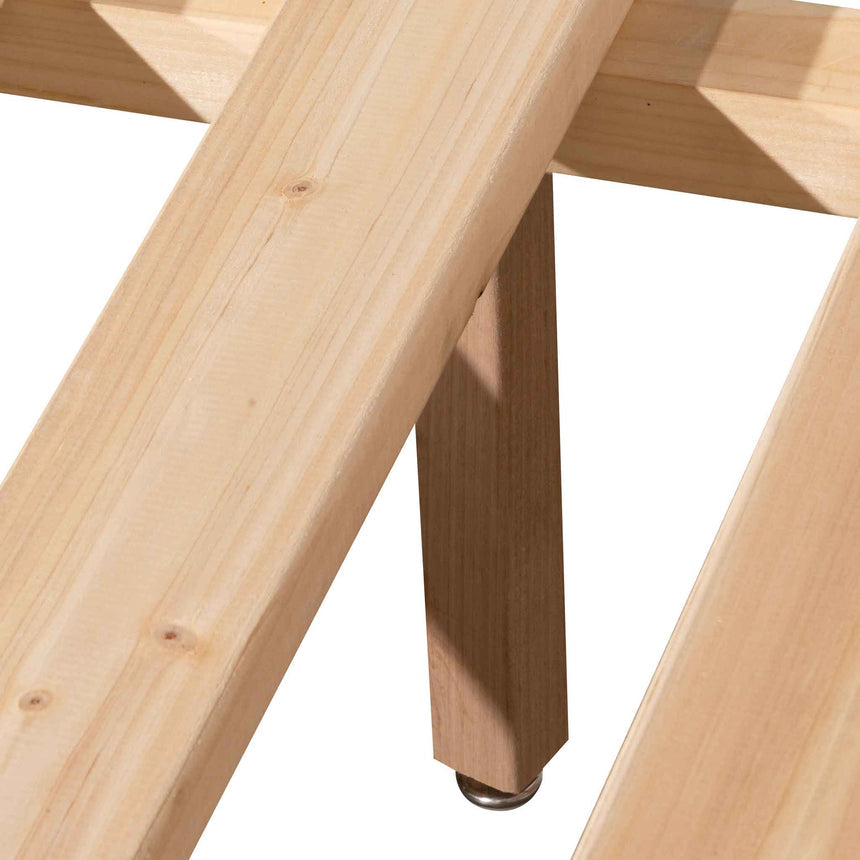 Messmate King Bed | Timber Bed Frame | Myka Home - View 11