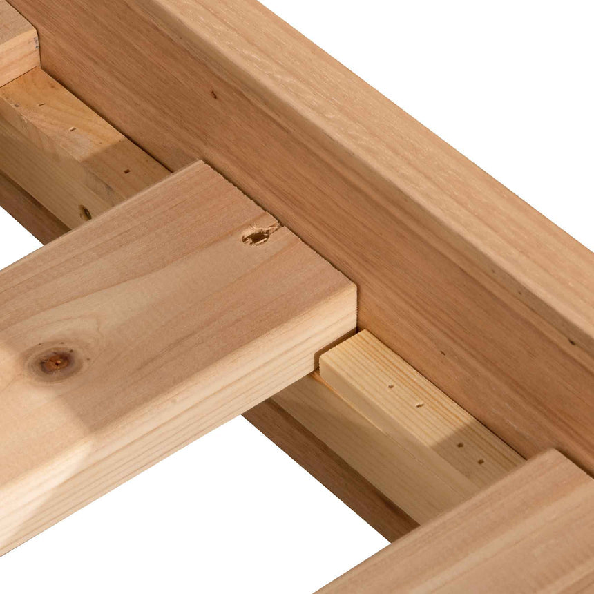 Messmate King Bed | Timber Bed Frame | Myka Home - View 9