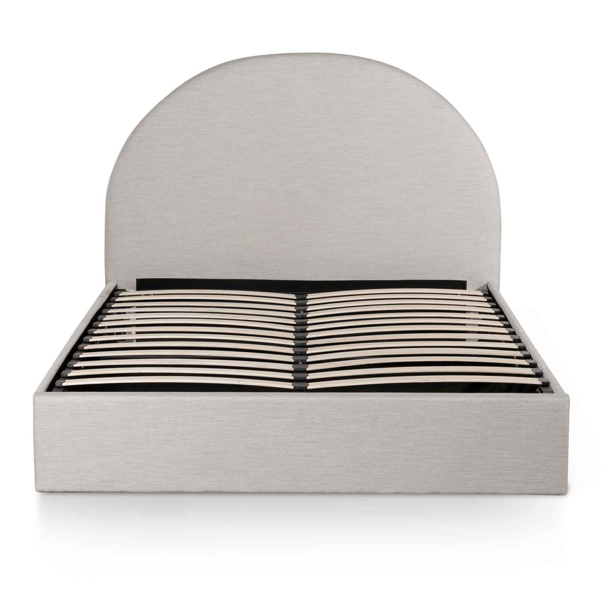 Cove King Bed | Pearl Grey Storage | Myka Home - View 2