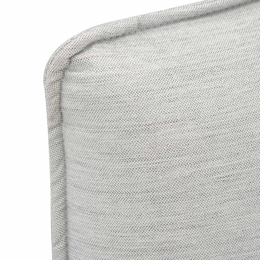Fabric King Bed - Pearl Grey - View 10