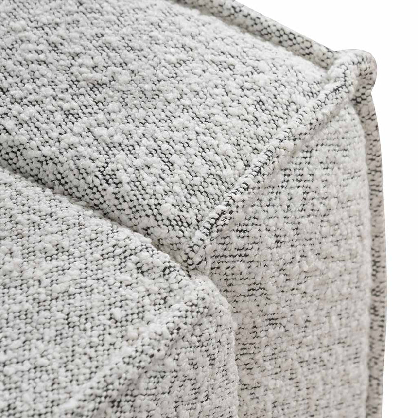 Queen Sized Bed Frame - Cloudy Pepper Boucle - View 11