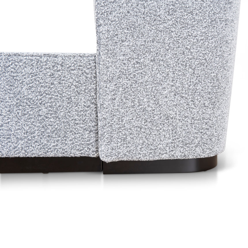 King Bed Frame - Dusty Pepper Boucle - View 13