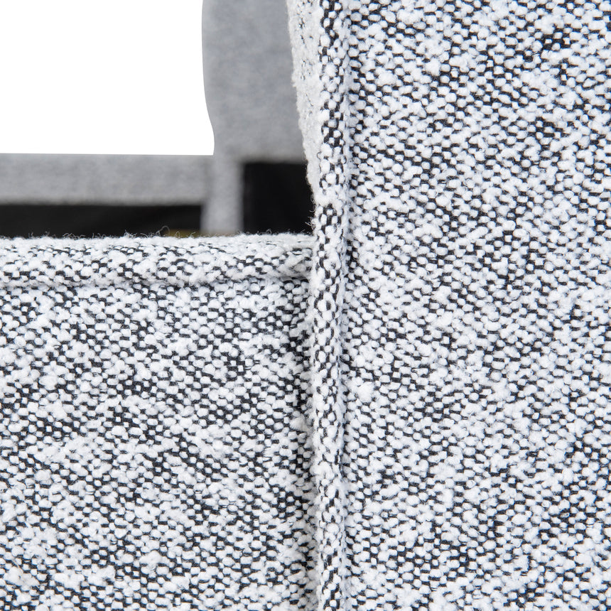 Queen Bed Frame - Dusty Pepper Boucle - View 13