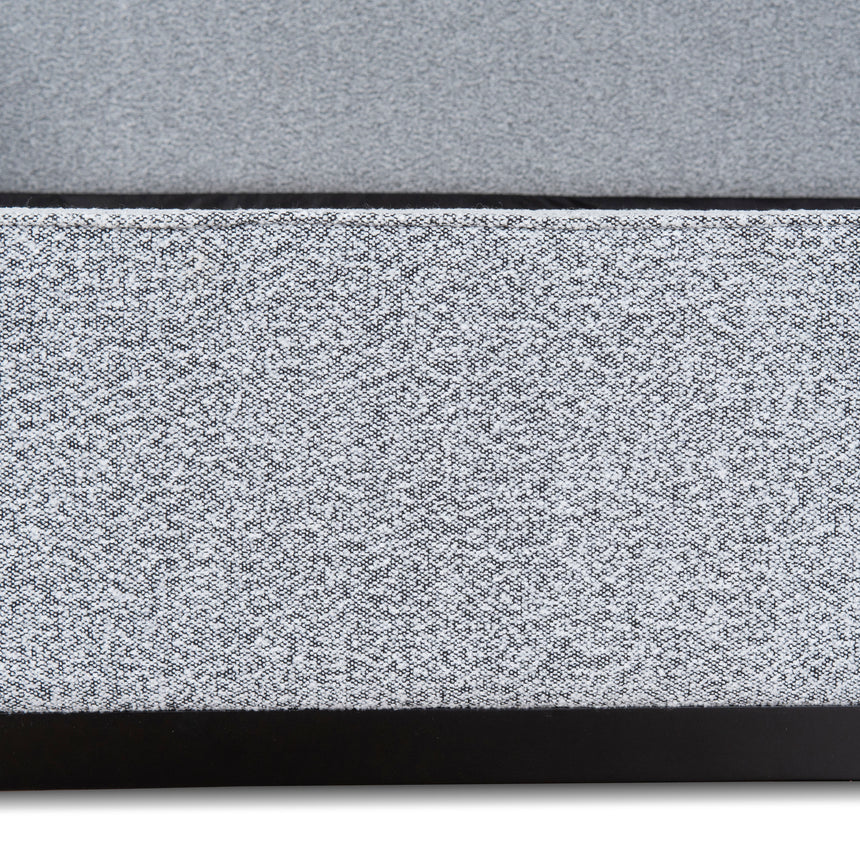 King Bed Frame - Dusty Pepper Boucle - View 6