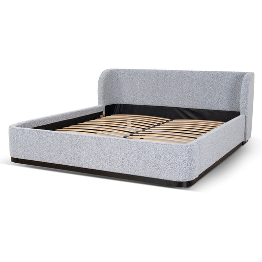 CBD8091-MI King Bed Frame - Dusty Pepper Boucle