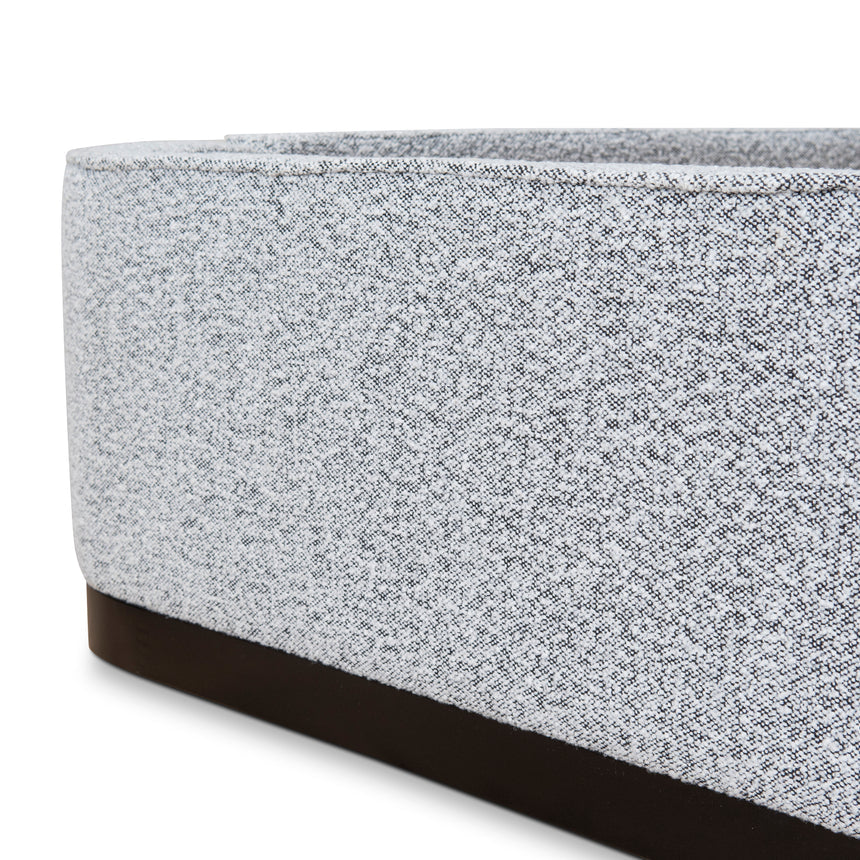 King Bed Frame - Dusty Pepper Boucle - View 8