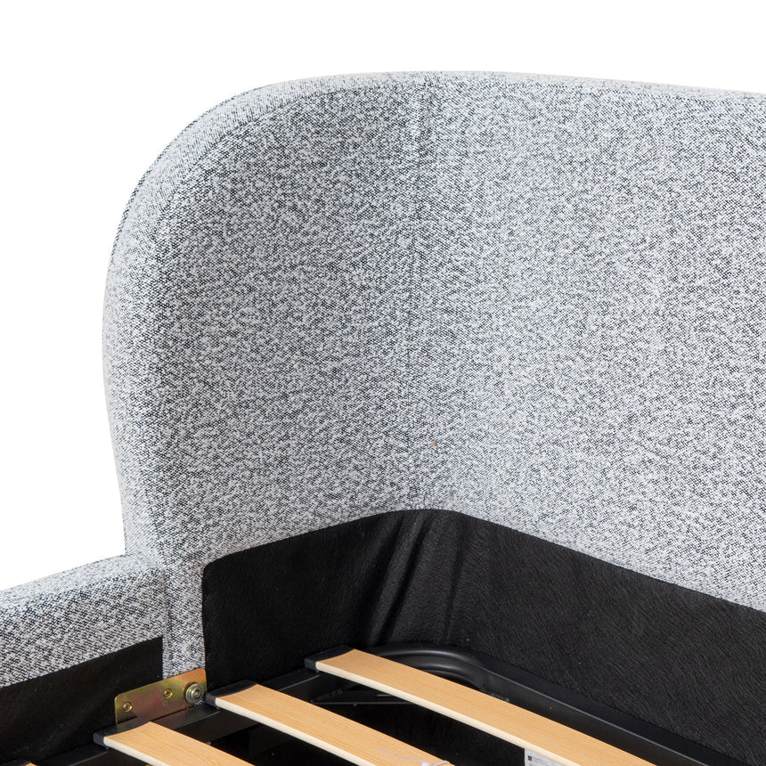Queen Bed Frame - Dusty Pepper Boucle - View 9