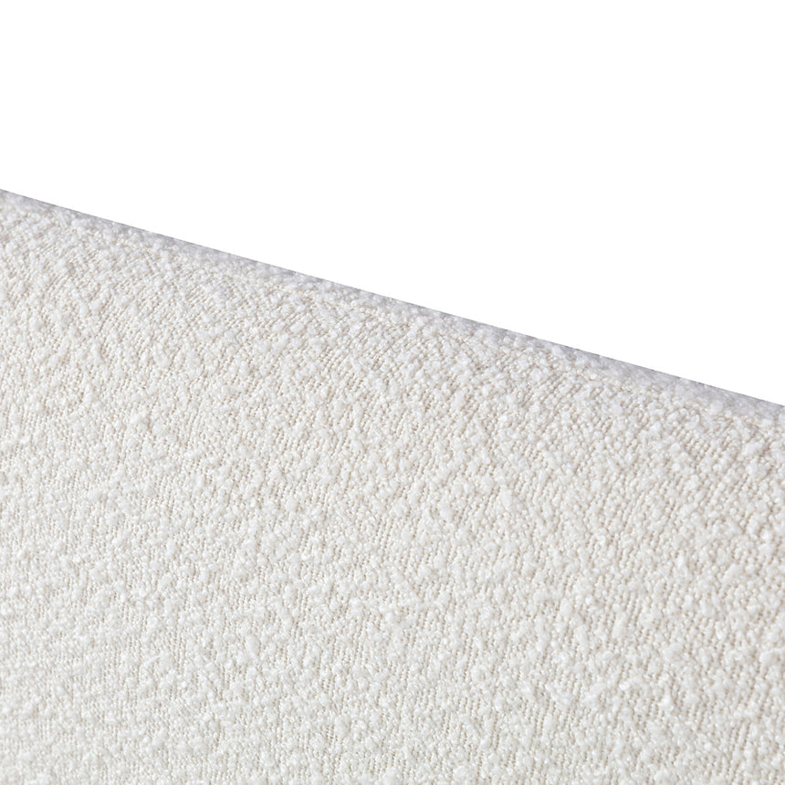 Queen Bed Frame - Cream White - View 8