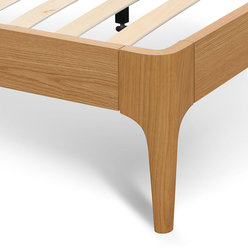 Queen Bed Frame - Natural Oak - View 10