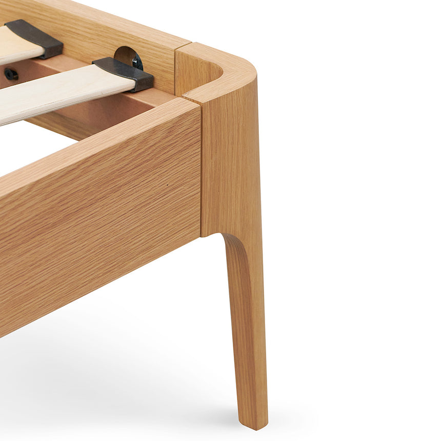 King Bed Frame - Natural Oak - View 11