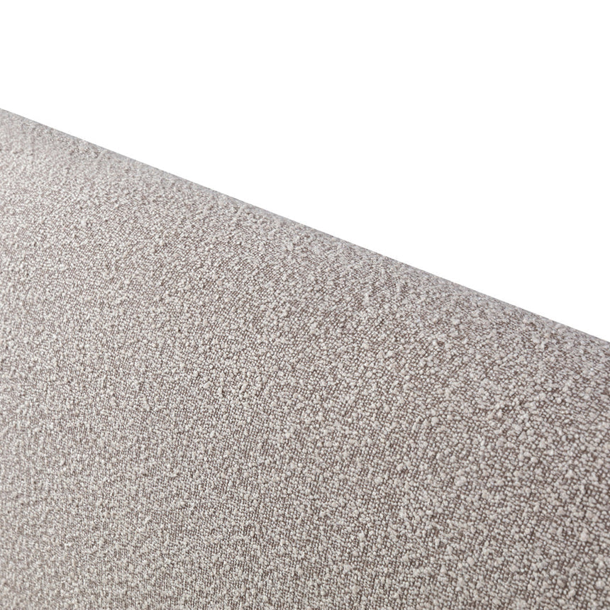 Queen Bed Frame - Olive Brown Boucle - View 10