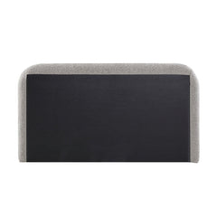 CBD8403-YO King Bed Frame - Olive Brown Boucle