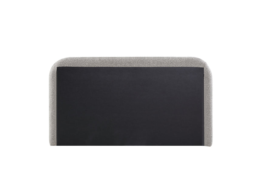 Queen Bed Frame - Olive Brown Boucle - View 11