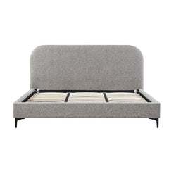 CBD8403-YO King Bed Frame - Olive Brown Boucle