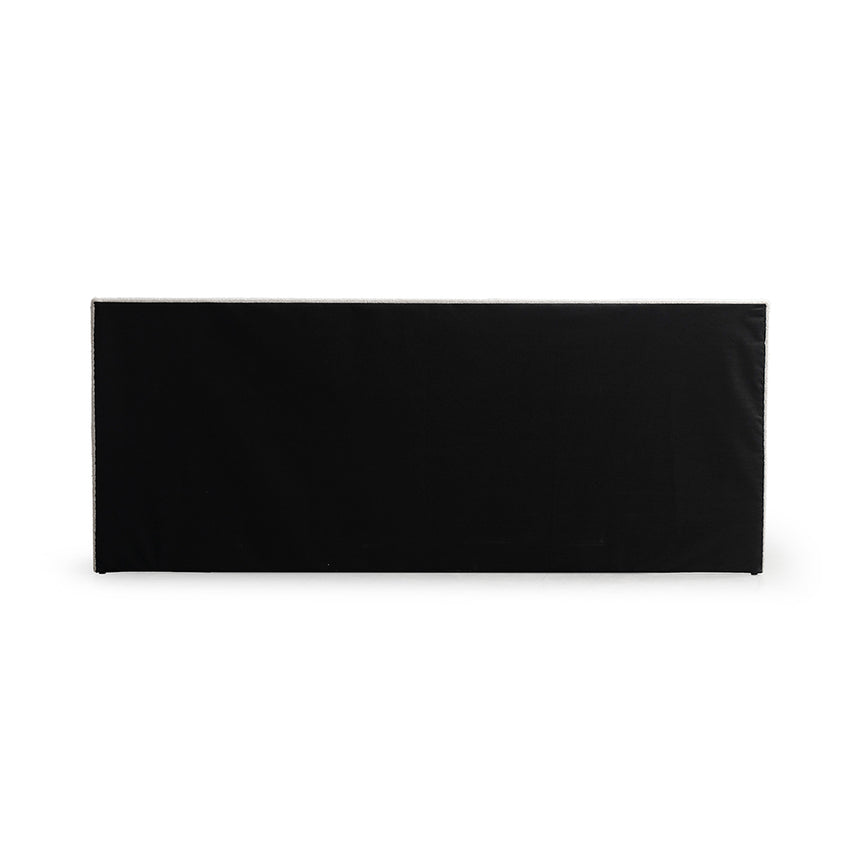 King Bed Frame - Clay Grey with Storage - View 11