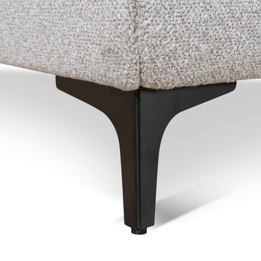Fabric King Bed Frame - Clay Grey - View 13