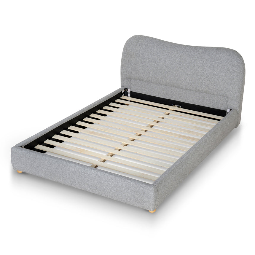 Queen Bed Frame - Storm Grey - View 3