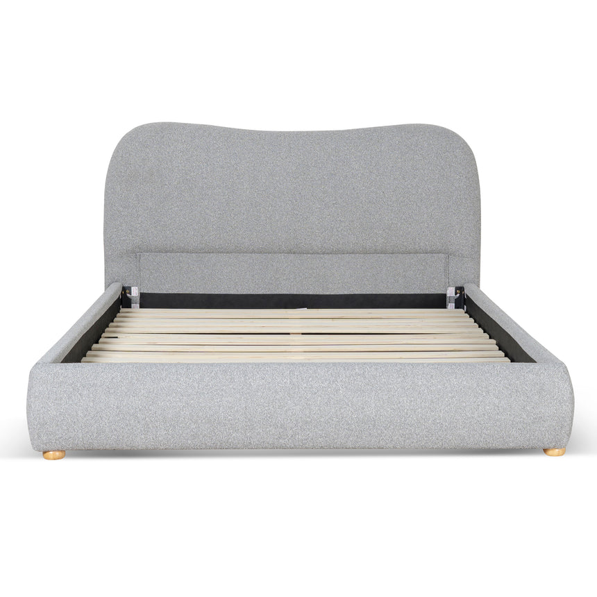 King Bed Frame - Storm Grey - View 5