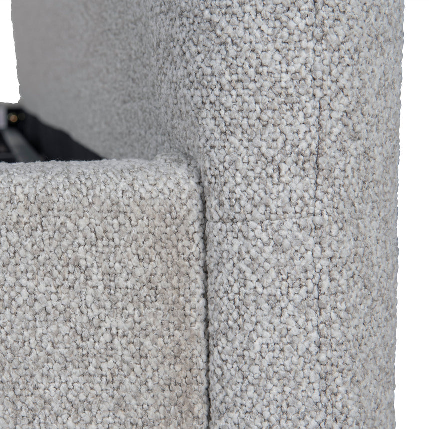 King Bed Frame - Clay Grey - View 4