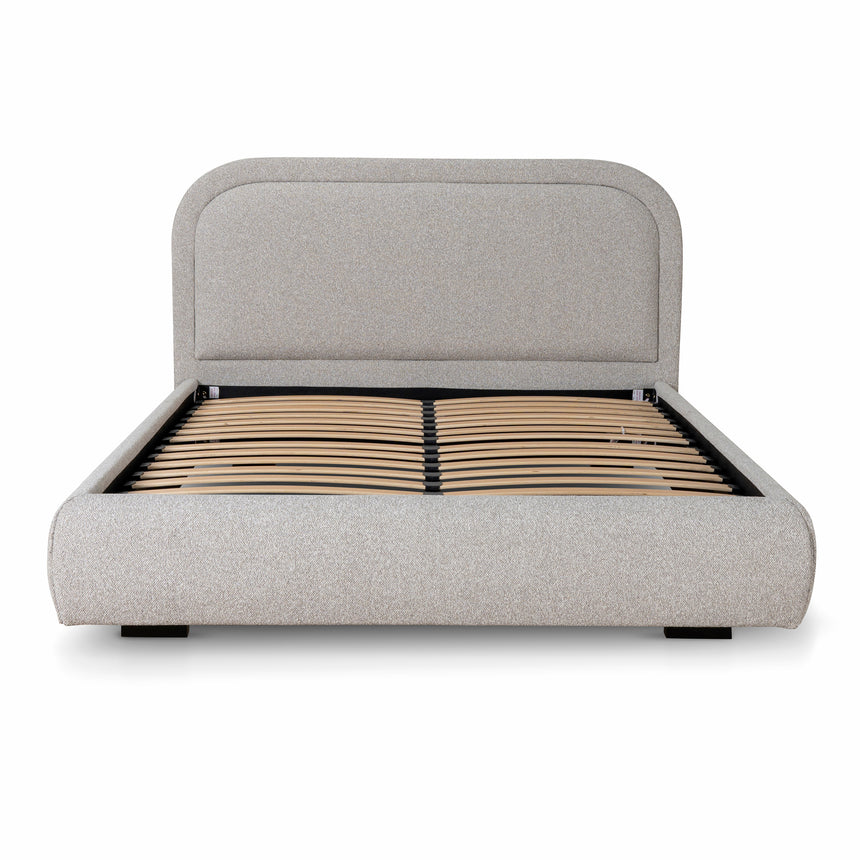 King Bed Frame - Clay Grey - View 4