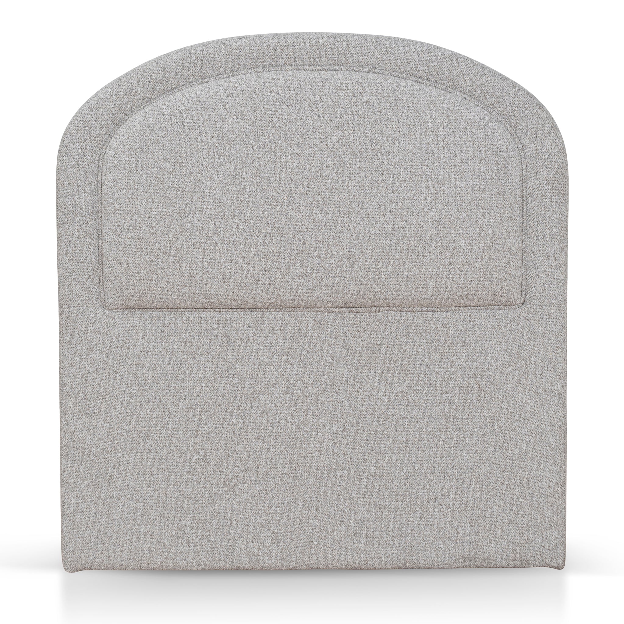 Single Bedhead | Clay Grey | Myka Home