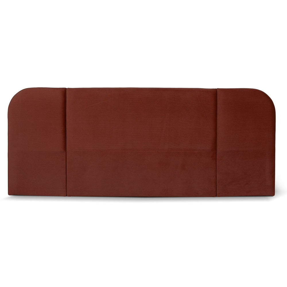 Queen Bedhead | Burnt Maroon | Myka Home - View 2