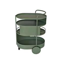 63cm Bar Cart | Sage Green | Myka Home