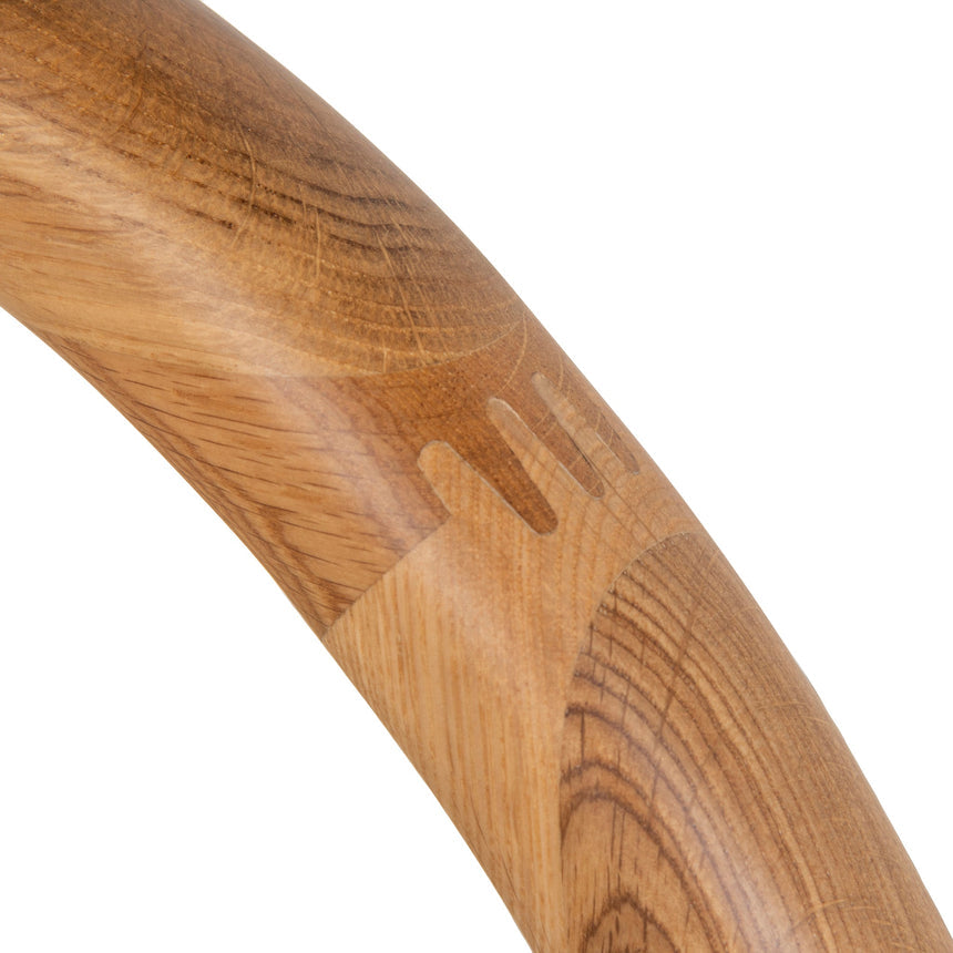 66cm Natural Bar Stool - Clay Grey - View 14