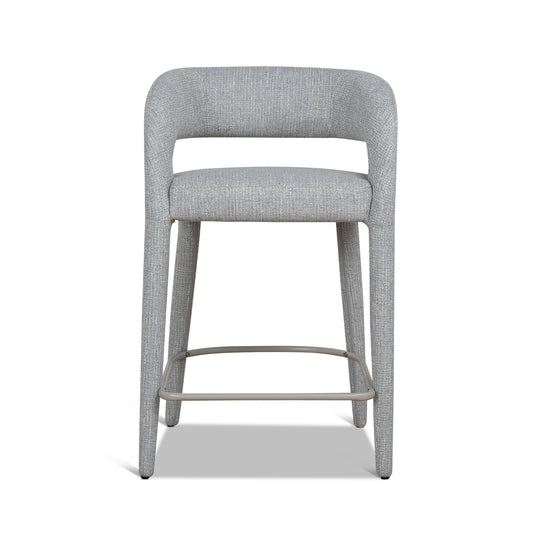 65CM Bar Stool | Chrome Grey | Myka Home