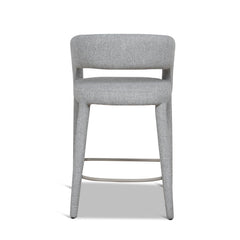 65CM Bar Stool | Chrome Grey | Myka Home