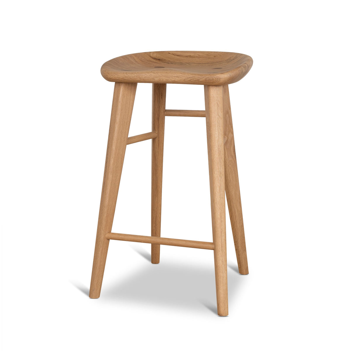 65cm Bar Stool | Natural | Myka Home