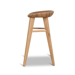 65cm Bar Stool | Natural | Myka Home