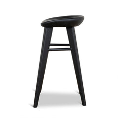 65cm Bar Stool | Full Black | Myka Home